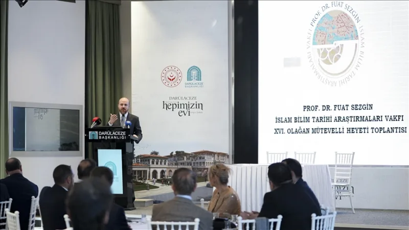 Fuat Sezgin Islamic History of Science Research Foundation 16. riadne zasadnutie správnej rady sa konalo