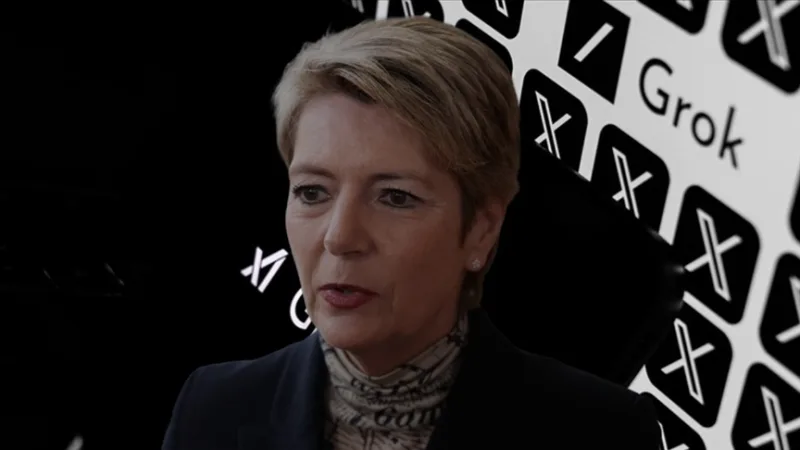 Sveitsin valtiovarainministeri Keller-Sutter on tehnyt rikosilmoituksen Grokin loukkaavasta julkaisusta