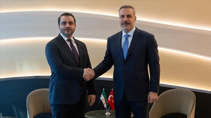 Ulkoministeri Fidan keskusteli puhelimitse syyrialaisen kollegansa Şeybanin kanssa