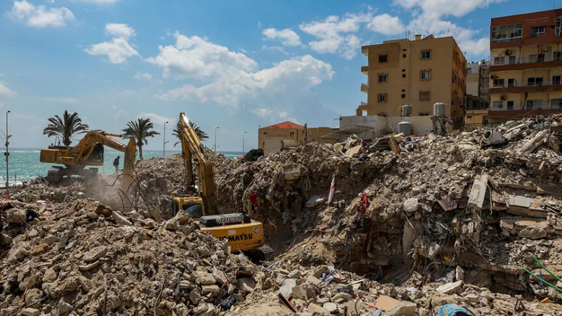 Армия Израиля нанесла удары по многим домам на юге Ливана