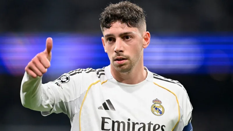 Valverde, victime d'un traumatisme crânien au Real Madrid, sera indisponible pendant deux semaines
